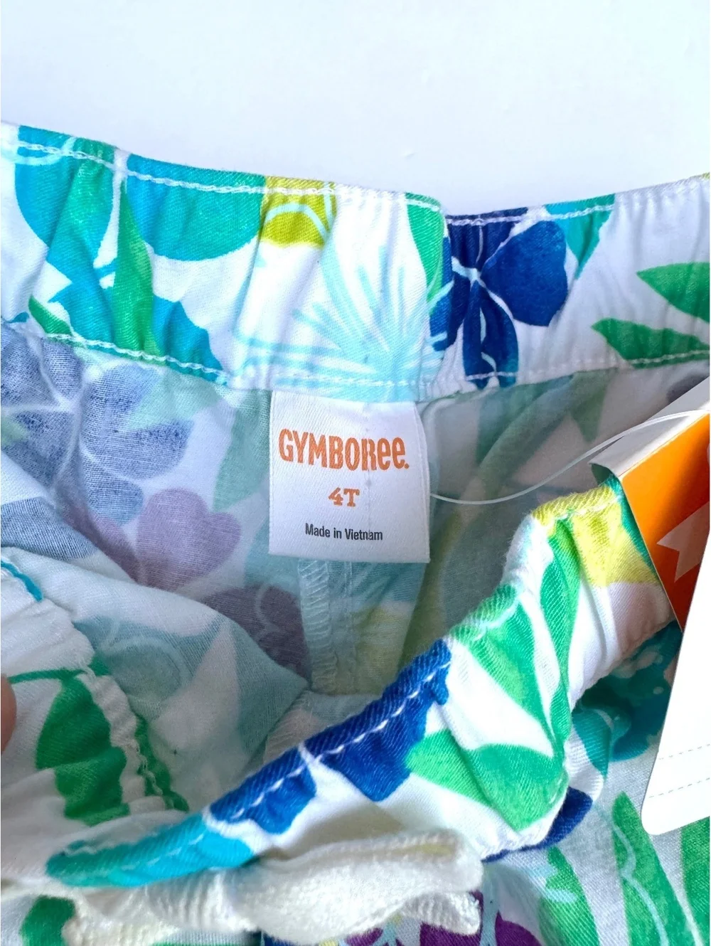 Gymboree Girls 4T Floral Cotton Shorts
